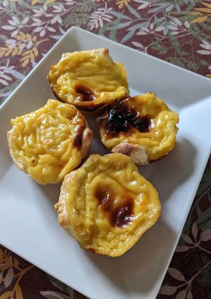 Une photo de Pasteis de nata