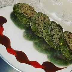 A picture of PPP fitters palak paneer peas.