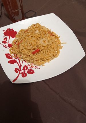 A picture of Mayonnaise fried noodles.
