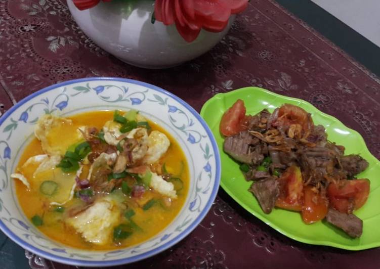 Soto daging ala H. Mamat