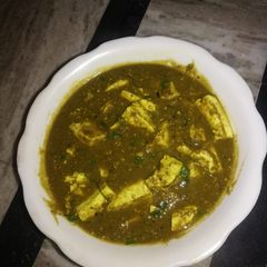 Palak paneer A picture of Palak paneer.