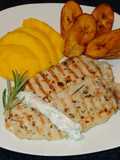 Grilled Chicken Breasts with Rosemary