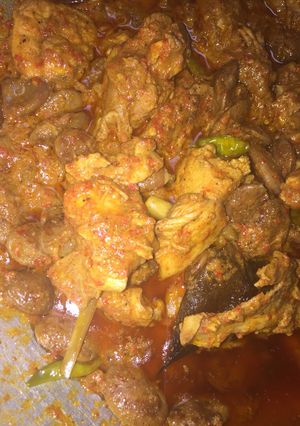 Foto resep Kalio ayam kacang koro