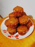 Muffiny dyniowe	z jabłkiem i cynamonem