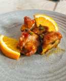 Sườn non sốt cam