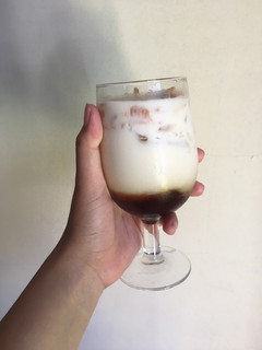 Foto resep Es surender (susu gula aren dengan regal)