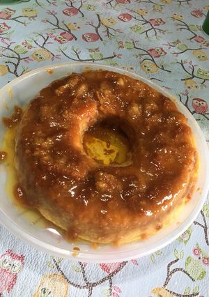 Una foto de Budín de pan