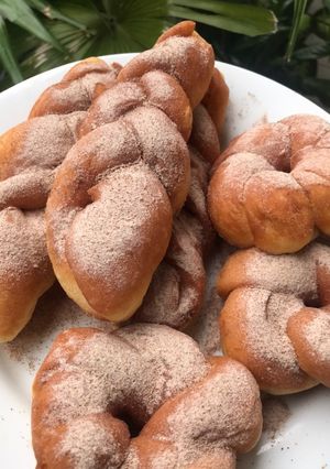 Foto resep Donat kepang metode autolysis