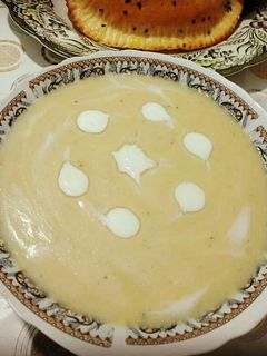 صورة لوصفة حساء البطاطا والجزر 👌
