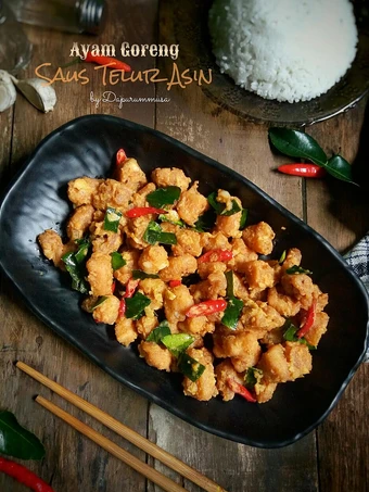 Langkah Gampang Menyiapkan Resep Ayam Goreng Saus Telur Asin yang Sempurna Anti Ribet, Bikin Ngiler