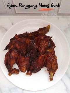 Foto resep Ayam Panggang Manis Gurih