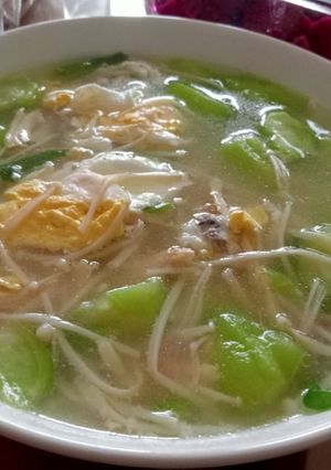 Foto resep Sup oyong