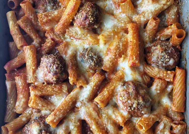 Ricetta Pasta Al Forno E Polpette Di Gioia2 0 Cookpad