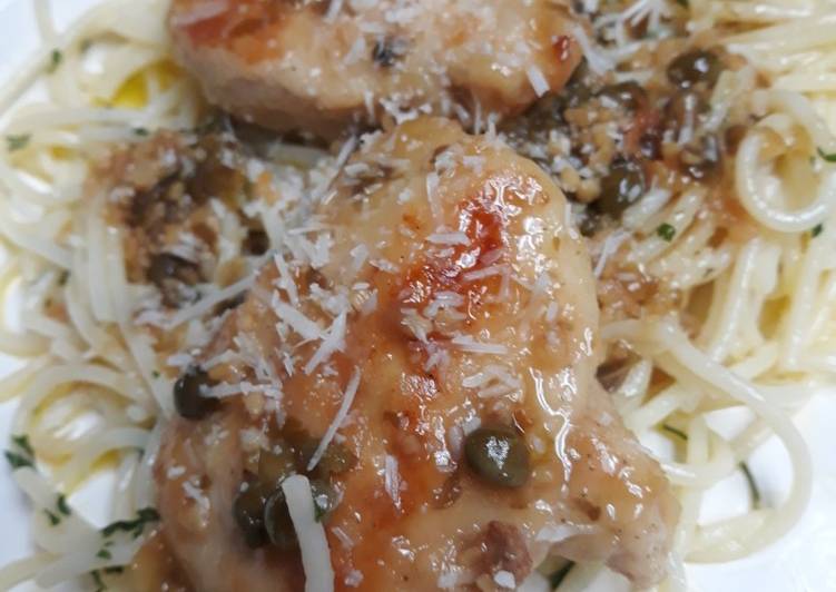 Easiest Way to Prepare Homemade Chicken Piccata