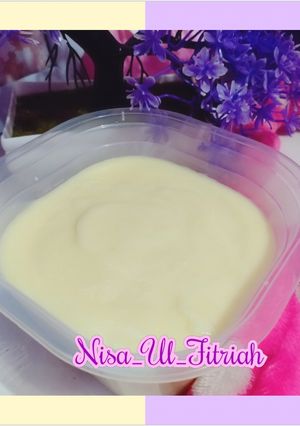 Foto resep Vla susu vanilla untuk puding