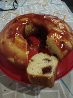Foto de Bolo de fubá com goiabada