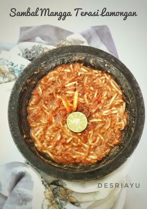 Foto resep Sambal Mangga Terasi Lamongan