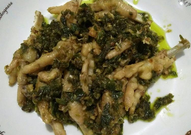 Resep Ceker Bumbu Ijo DEBM yang Lezat