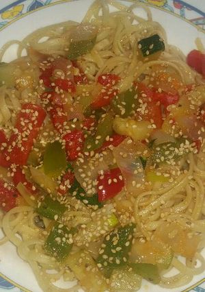 Foto principal de Espaguetis con verduras