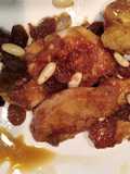 Pollo con pinoli e uvetta
