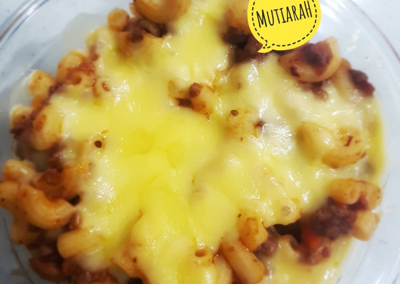 Baked Macaroni Bolognaise