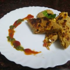 A picture of Paneer wrap.