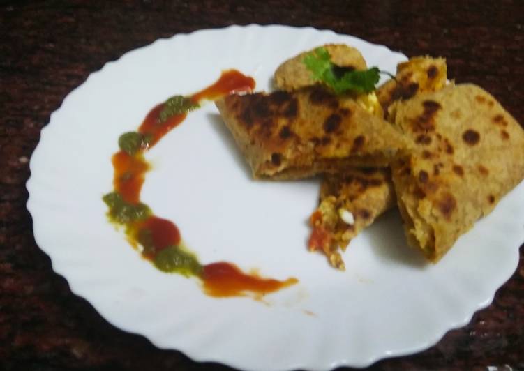 Steps to Make Speedy Paneer wrap