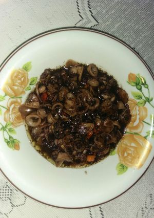 Foto resep Cumi Lada Hitam