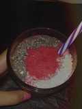 Raspado de frutilla y limón