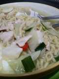 Mie Rebus Rasa Ayam Bawang