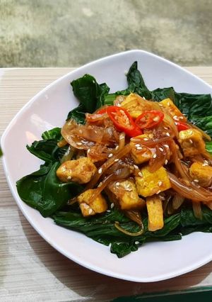 Foto resep Pokcoy tofu saus tiram