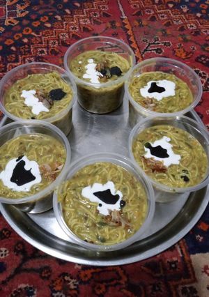 عکسی از دستور آش رشته شیرازی