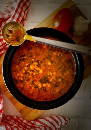 A picture of PALAK DAL | SINDHI STYLE PALAK DAL | SAI BHAJI |.