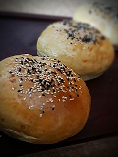 عکسی از دستور نان همبرگر خانگی