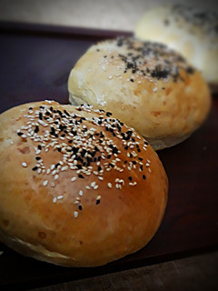عکسی از دستور نان همبرگر خانگی