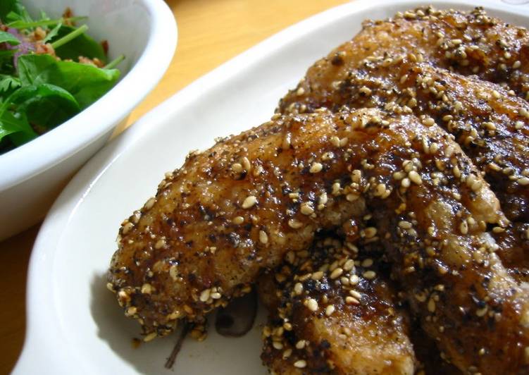 Recipe of Yummy Spicy Nagoya-Style Chicken Wings
