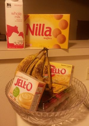 A picture of Strawberry/Banana Pudding Night.