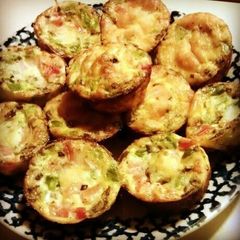 A picture of Fiesta! Breakfast Muffins.