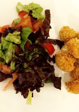 Una foto de Alitas de coliflor (veganas)