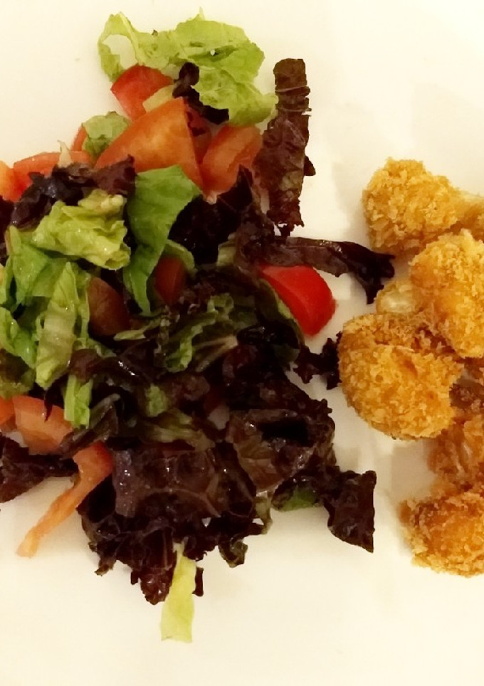 Una foto de Alitas de coliflor (veganas)