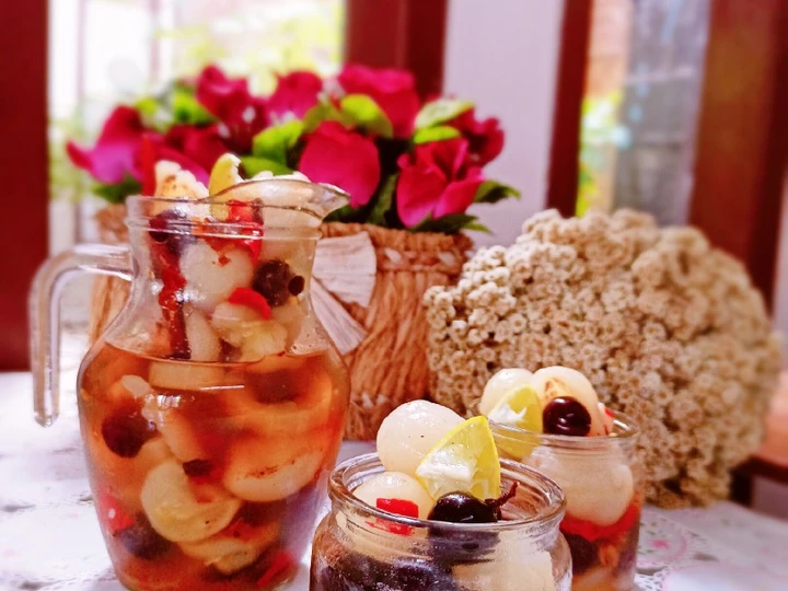 Easy Steps Make Recipes Asinan Anggur Rambutan the  Makes Drooling Perfect.