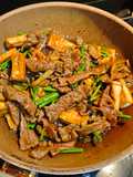 Tumis sapi tofu
