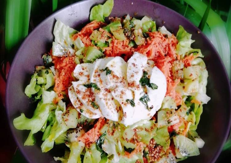 Moyen le plus simple pour faire Fait maison Salade🥗healthy