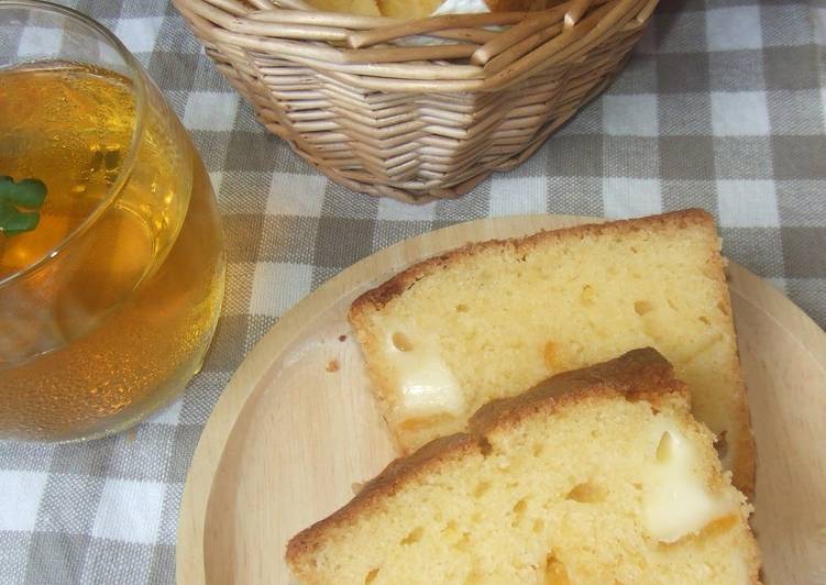 Steps to Prepare Super Quick Homemade Orange Marmalade &amp; Cheese Pound Cake