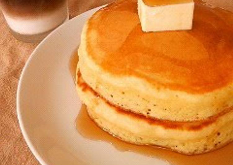 It Looks Like a Package Photo!? Thick Pancake