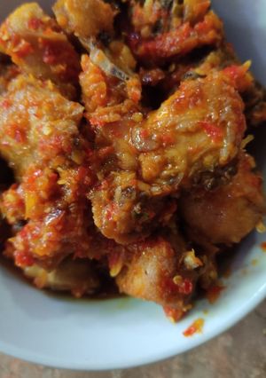 Foto resep Ayam Goreng Sambal Mercon