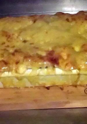 A picture of Our Vegetable Lasagne.