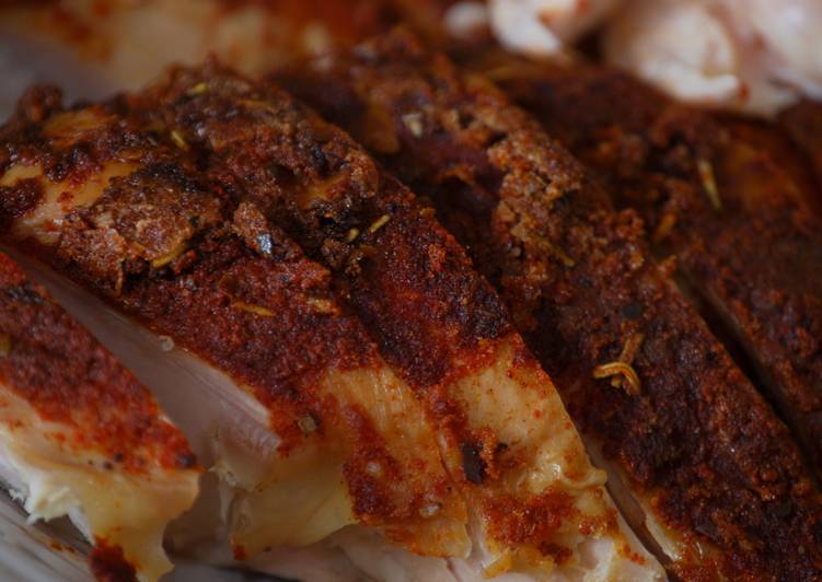 Recipe of Super Quick Homemade Cajun-Style Smoked Turkey