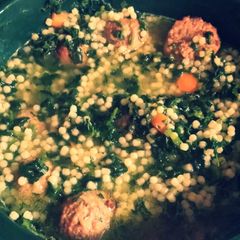 A picture of Slow Cooker Italian Wedding Soup.