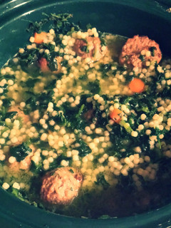 A picture of Slow Cooker Italian Wedding Soup.